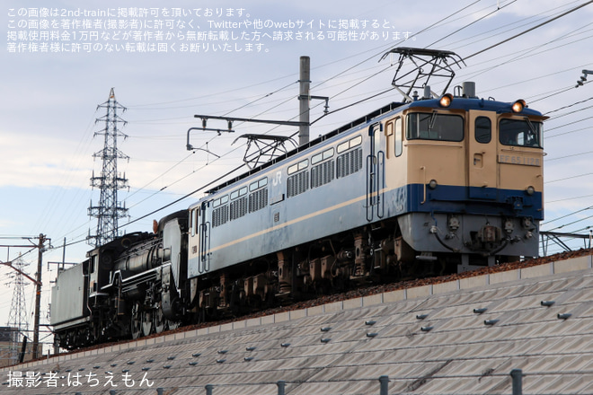 を向日町～京都貨物間で撮影した写真