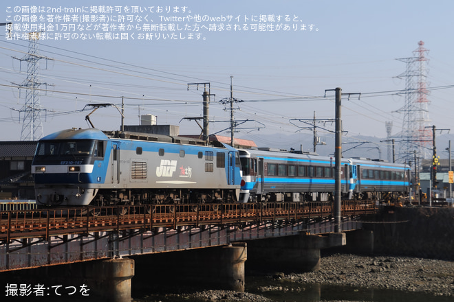 を下松～櫛ヶ浜間で撮影した写真