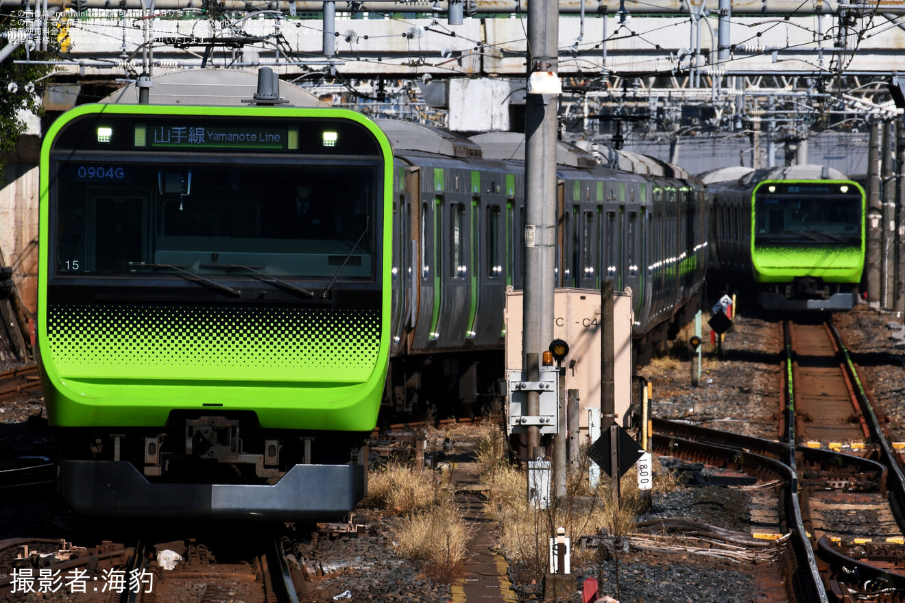 【JR東】停電に伴い山手線上野駅の引き上げ線での折り返し運転実施の拡大写真