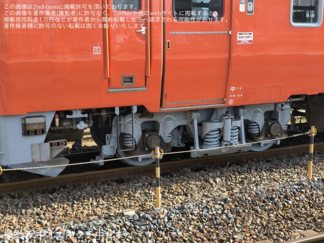 【JR西】キハ40-2123下関総合車両所本所出場構内試運転を不明で撮影した写真