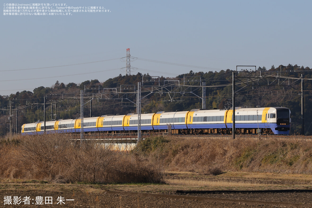【JR東】運転操縦体験イベントのため255系Be-03編成が佐倉へ送り込みの拡大写真