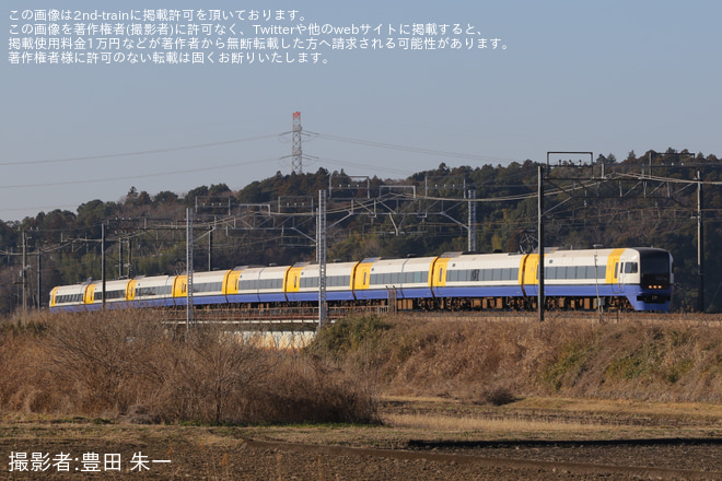 【JR東】運転操縦体験イベントのため255系Be-03編成が佐倉へ送り込み（1枚目）