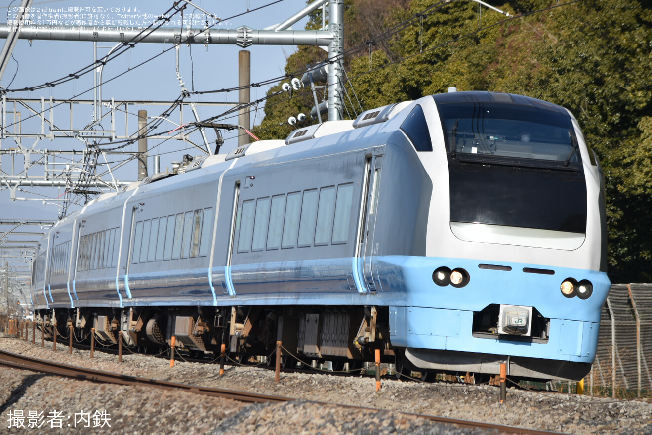 【JR東】臨時特急「開運成田山初詣群馬号」でE653系K71編成が復帰の拡大写真