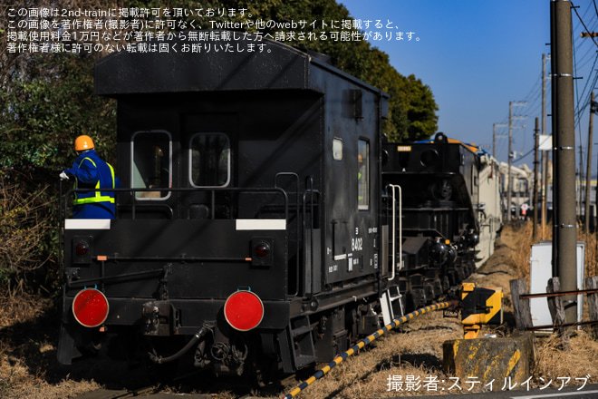 【京葉臨海】シキ611B1を使用した特大貨物輸送を不明で撮影した写真