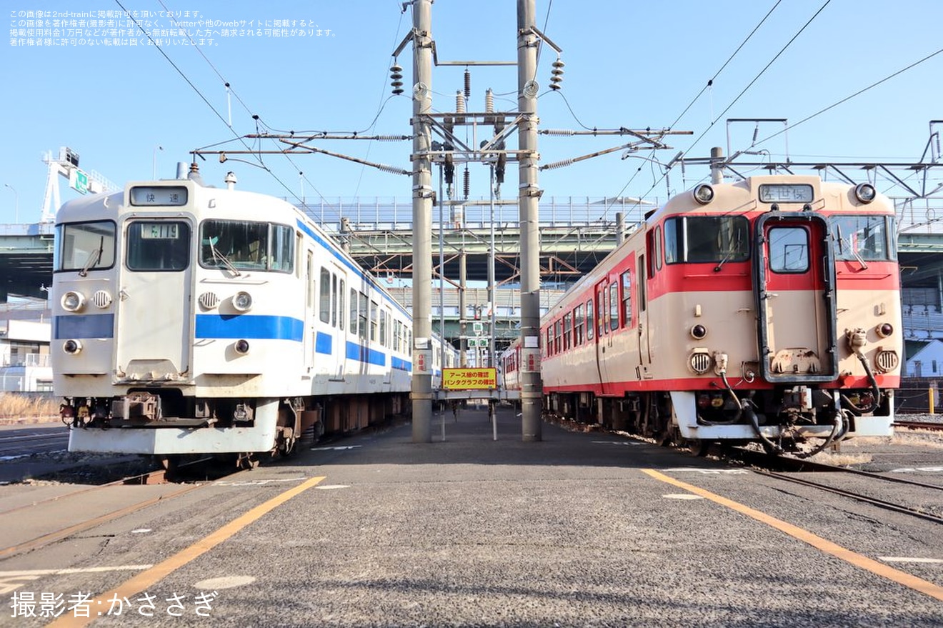 【JR九】「小倉総合車両センター『415系鋼製車』車両＆廃車見学会」開催の拡大写真