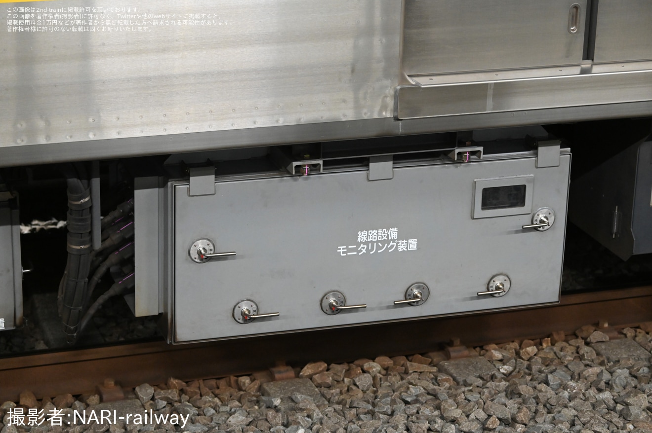 【JR東】E131系T8編成に再び線路モニタリング装置が搭載の拡大写真