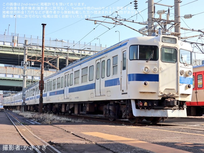 を小倉総合車両センターで撮影した写真