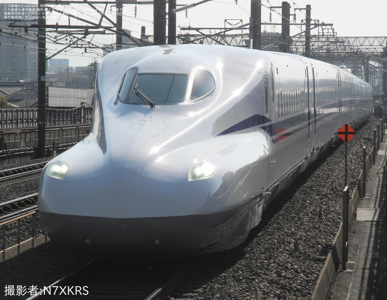 【JR海】N700S J21編成浜松工場出場試運転(202601)の拡大写真