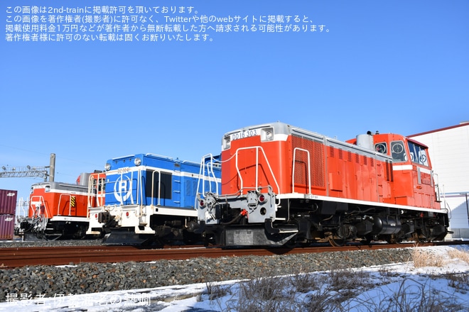 【八戸臨海】第12回ディーゼル機関車撮影会(再企画)を八戸貨物駅で撮影した写真