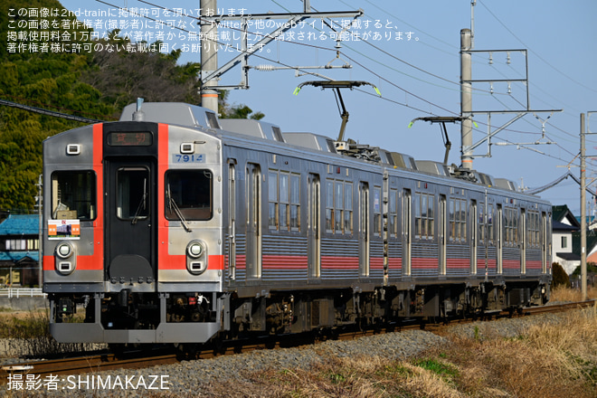 【近鉄】養老鉄道からの伊勢神宮初詣 近鉄団体貸切列車を下深谷～播磨間で撮影した写真