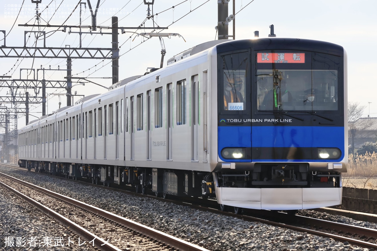 【東武】60000系61606F 南栗橋工場出場試運転の拡大写真