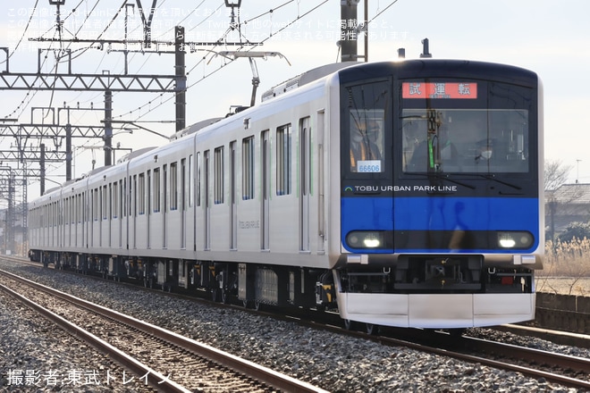 【東武】60000系61606F 南栗橋工場出場試運転（2枚目）