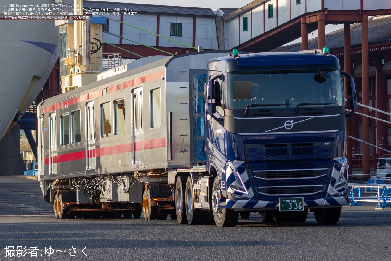 【西鉄】9000形9119F陸送(2025年度増備車1本目)の拡大写真
