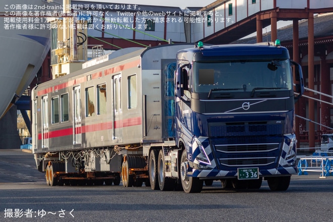【西鉄】9000形9119F陸送(2025年度増備車1本目)（1枚目）