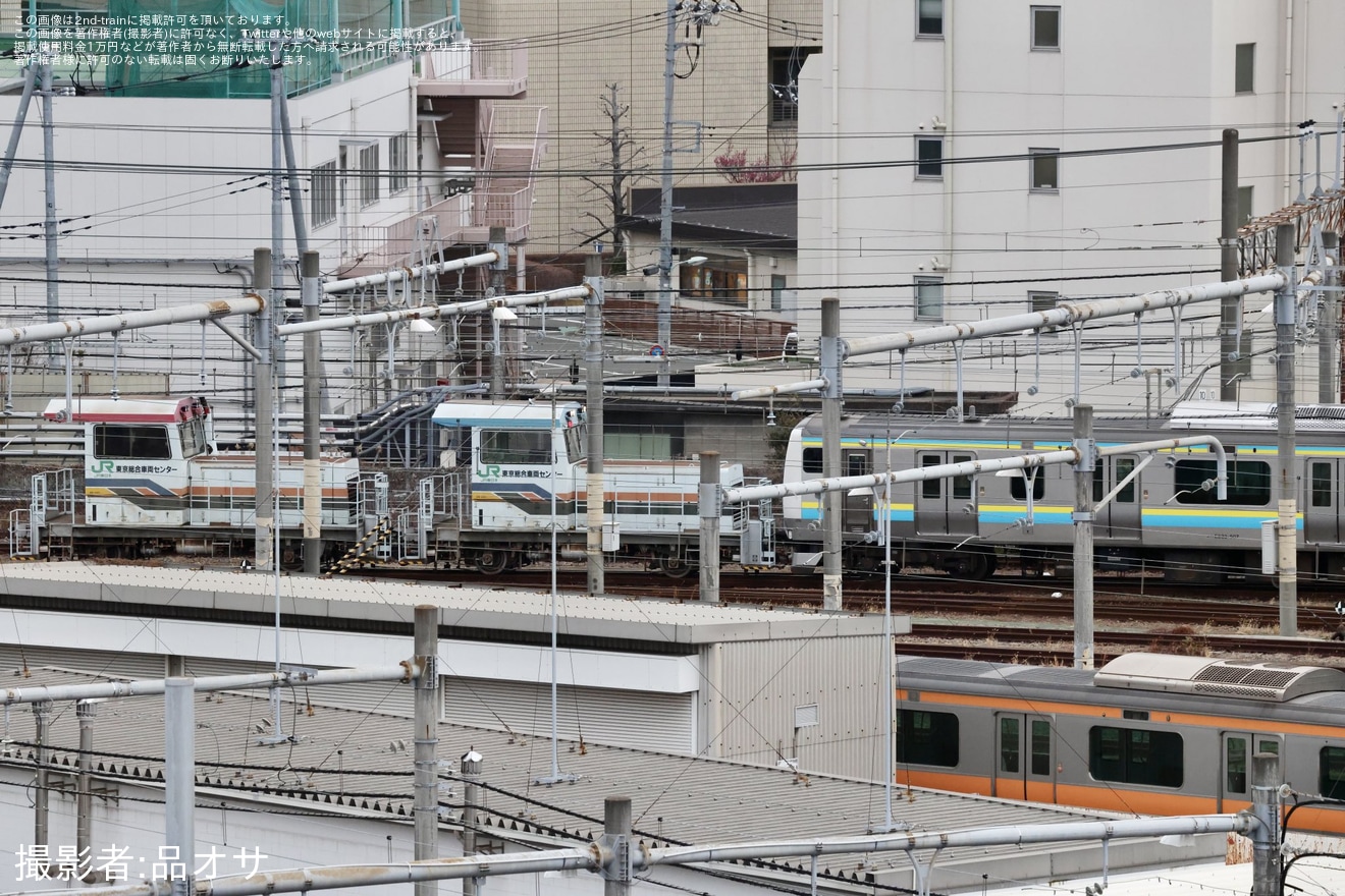 【JR東】E233系H49編成が房総色となりE233系C3編成となっていることが確認の拡大写真