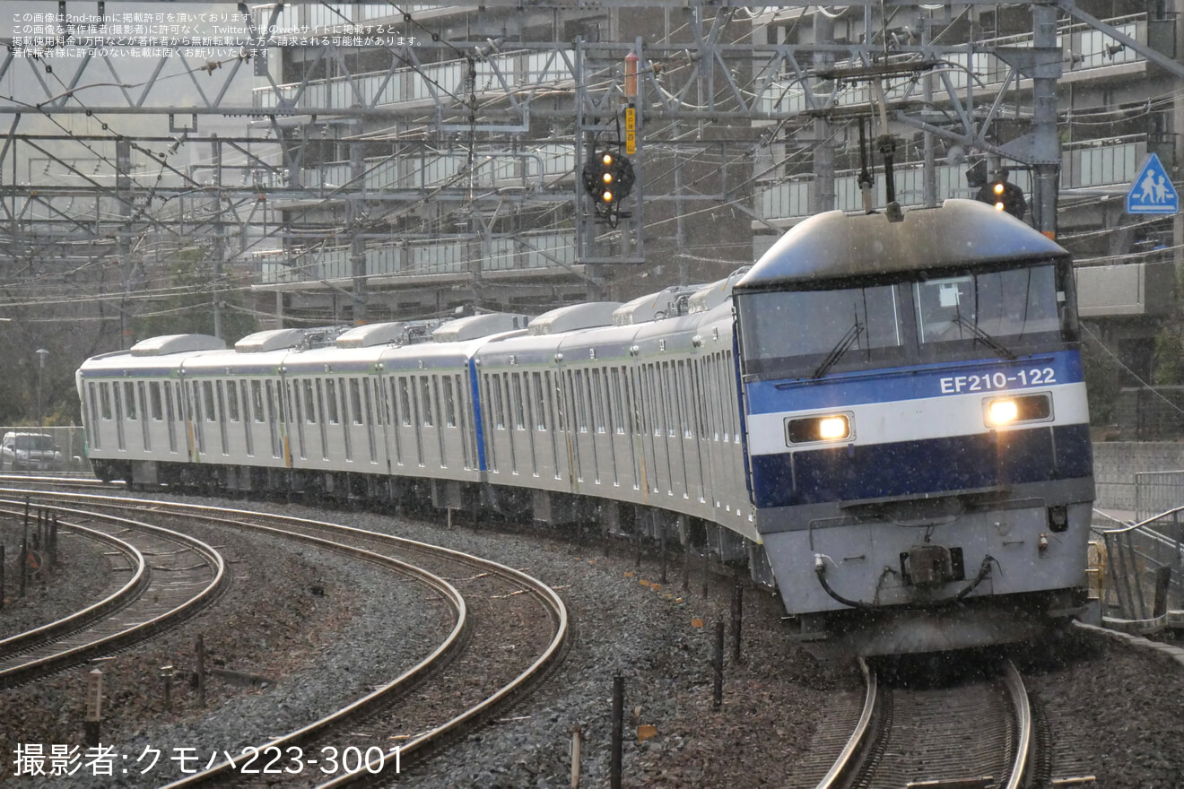 【東武】80000系81553F+81554F近畿車輛出場甲種輸送の拡大写真
