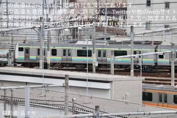 【JR東】E233系H49編成が房総色となりE233系C3編成となっていることが確認