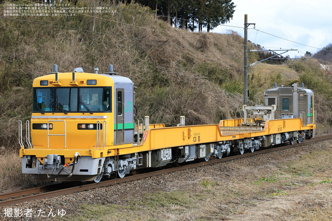 【JR東】キヤE195系1000番台ST-19編成 郡山総合車両センター出場試運転の拡大写真