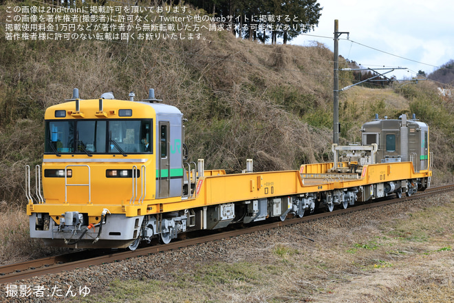 【JR東】キヤE195系1000番台ST-19編成 郡山総合車両センター出場試運転を不明で撮影した写真