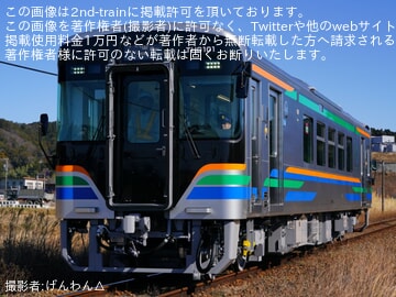 【浜名湖】天浜線の新型電気式気動車｢GreenDEC｣THG100形 THG101試運転