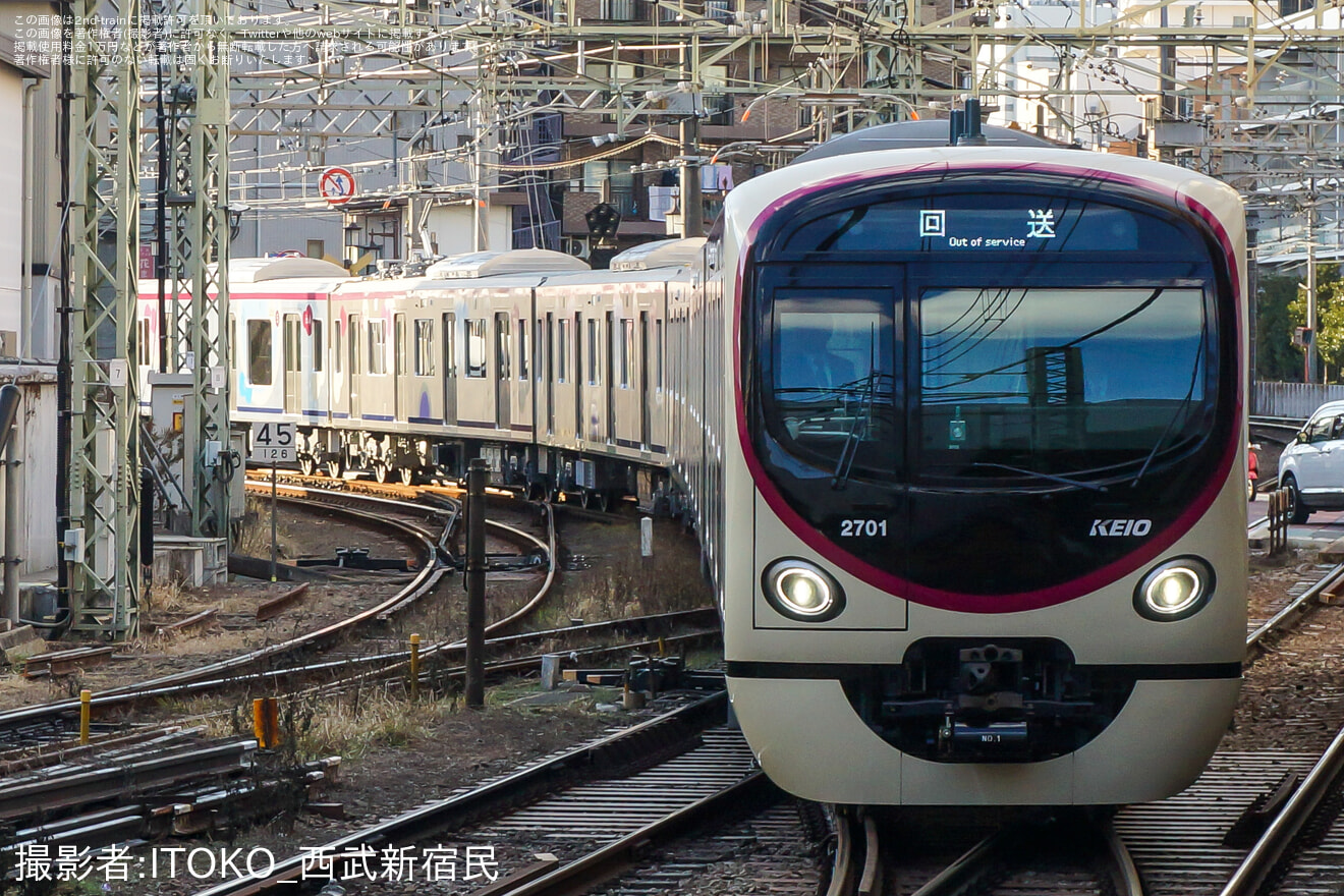 【京王】京王2000系「お客さま向けお披露目会」が開催の拡大写真