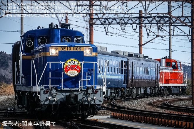 【東武】「DL大樹とちぎグルメ号」に乗車「DL大樹で巡る いちご王国とご当地グルメ満喫ツアー」が催行を不明で撮影した写真