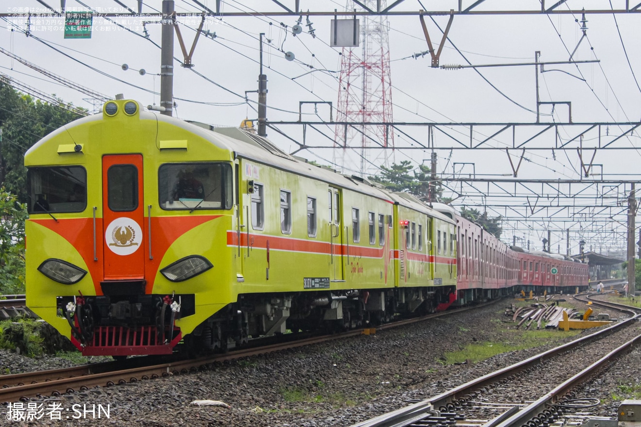 【KCI】元東京メトロ6000系6119FがBukit Duri車両基地から再び牽引され回送の拡大写真
