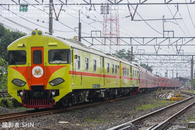 【KCI】元東京メトロ6000系6119FがBukit Duri車両基地から再び牽引され回送を不明で撮影した写真