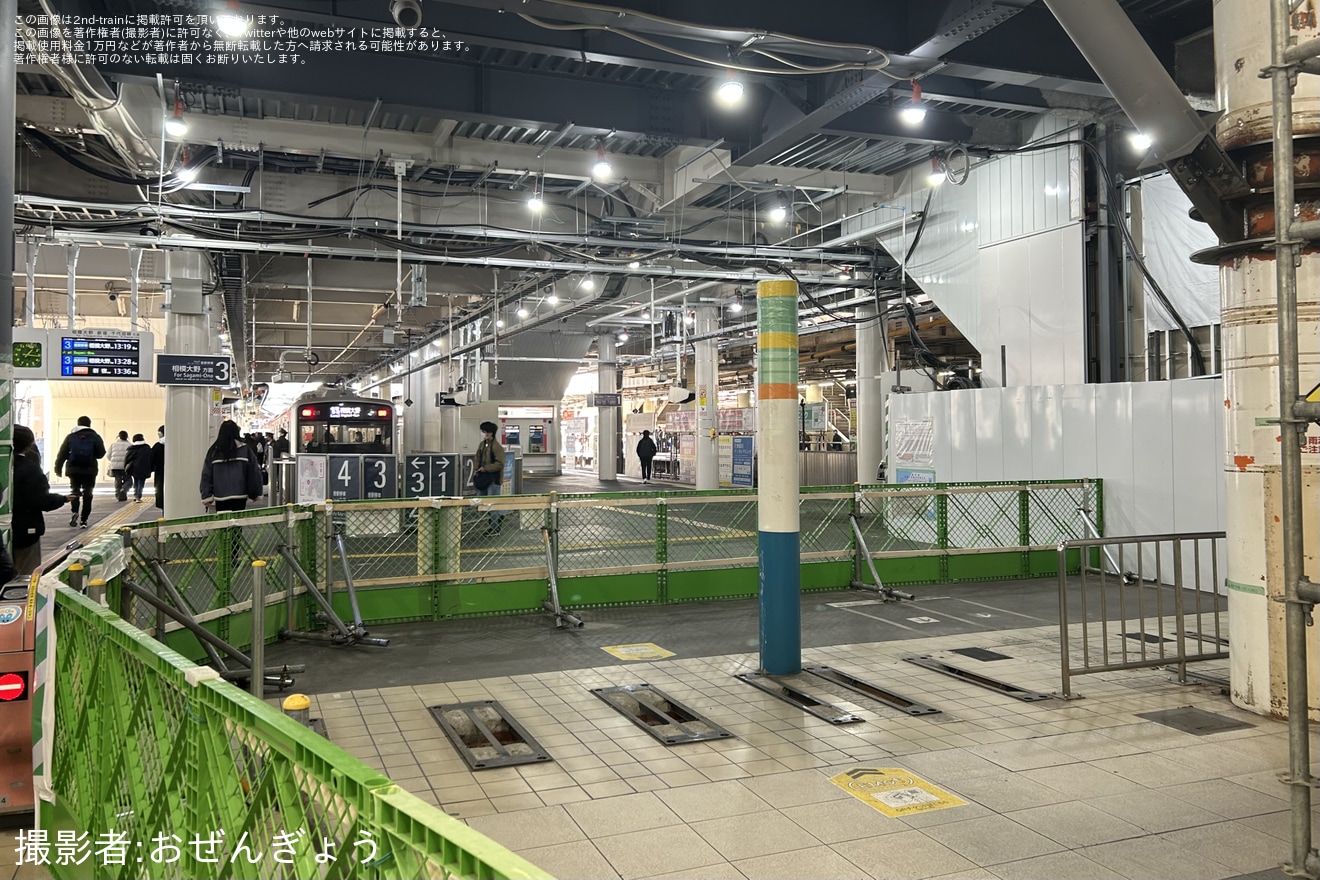 【小田急】藤沢駅2階改札口使用開始の拡大写真