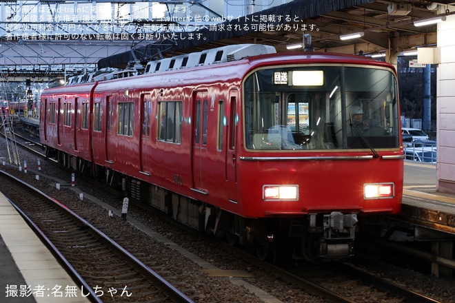 【名鉄】6800系6810Fが舞木検査場へ回送を不明で撮影した写真