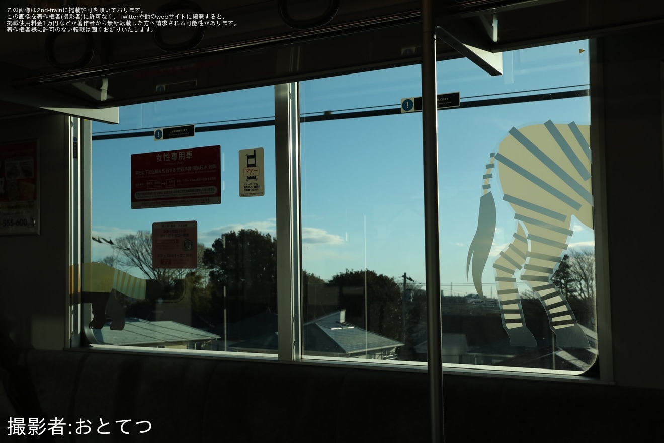 【相鉄】「SOTETSU WORLD TRIP どうぶつトレイン」運行開始の拡大写真