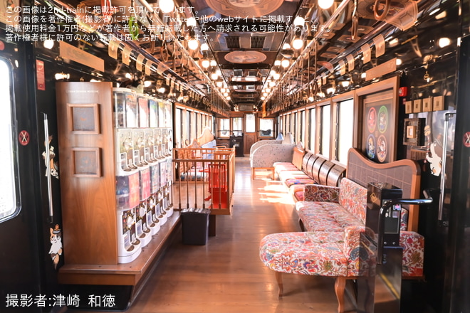 【和歌山電鐵】たま電車ミュージアム号が公開 - 伊太祁曽車庫にて撮影