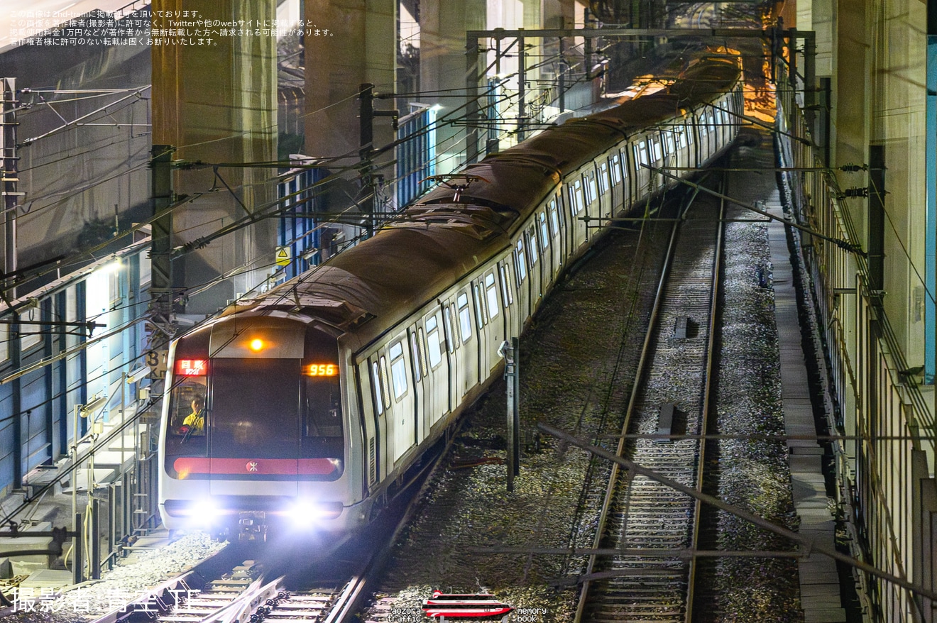 【香港MTR】M-Train（A159–A252）廃車回送の拡大写真