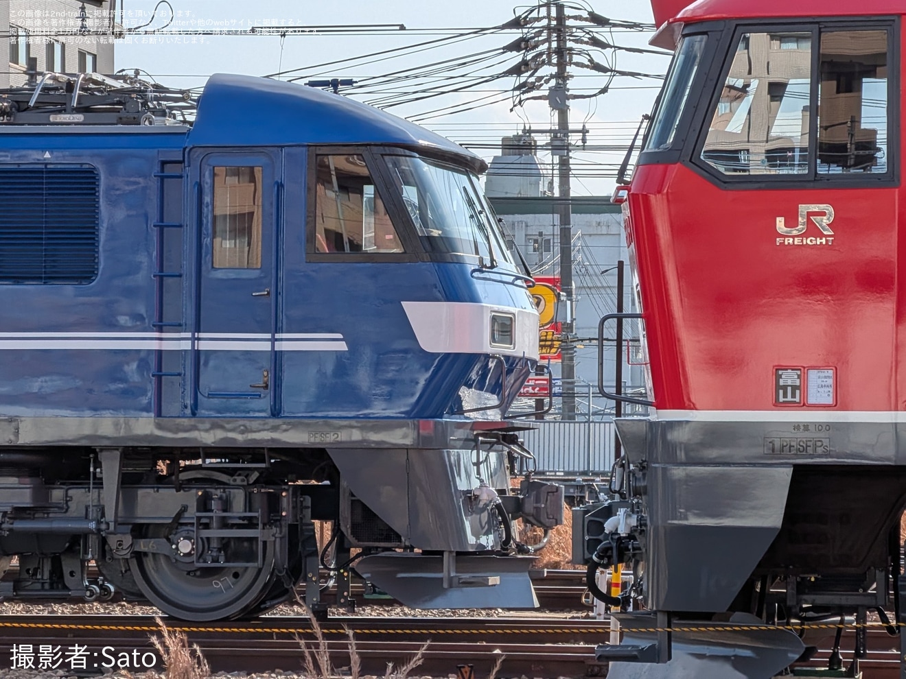 【JR貨】EF210-108広島車両所出場試運転の拡大写真