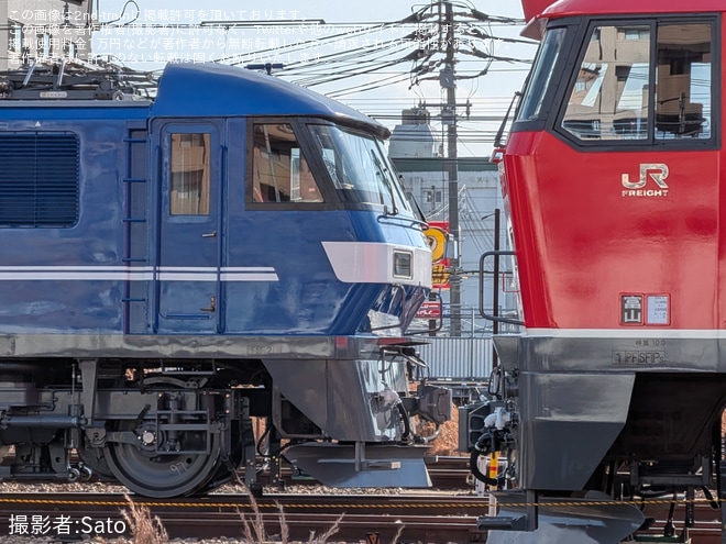 【JR貨】EF210-108広島車両所出場試運転を不明で撮影した写真