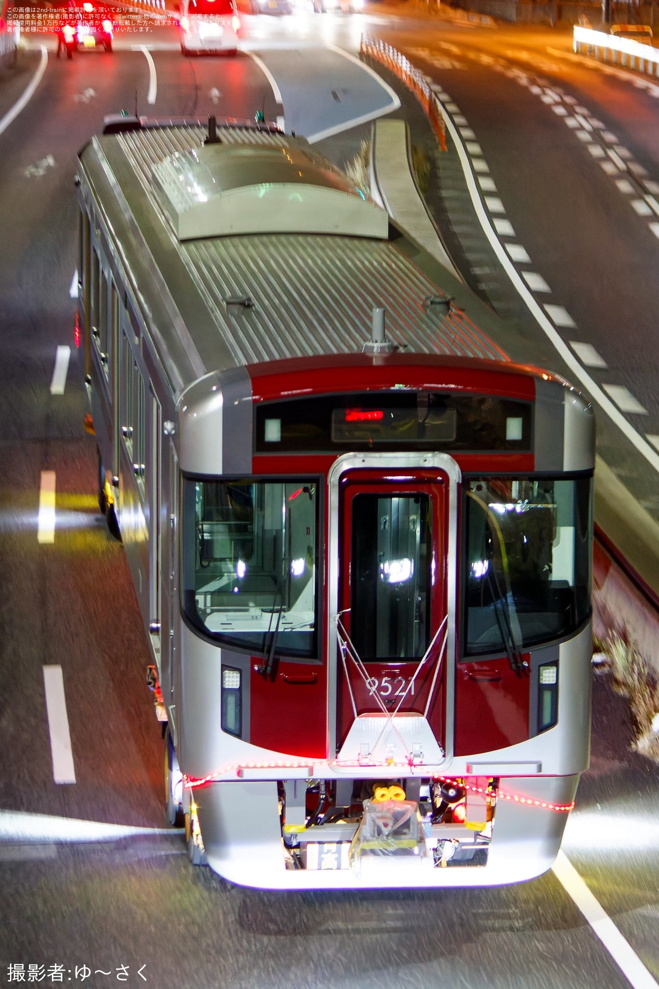 【西鉄】9000形9021F陸送の拡大写真