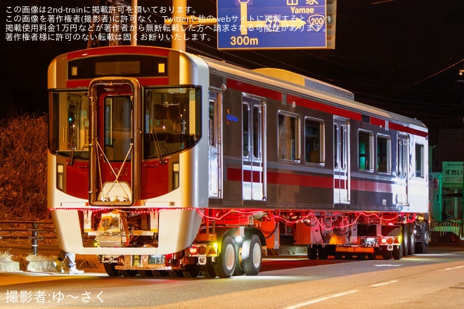 【西鉄】9000形9021F陸送を不明で撮影した写真