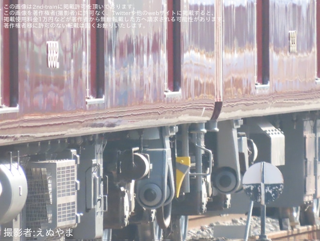 を正雀車庫付近で撮影した写真