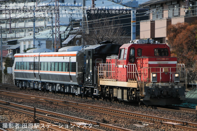 【JR海】新型車両385系2両甲種輸送