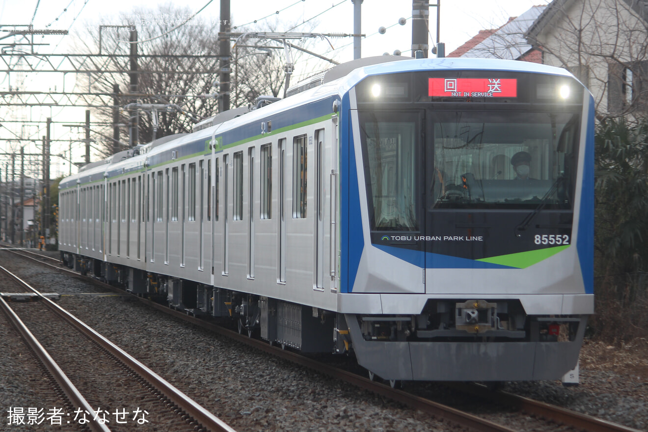 【東武】80050型81552F 津覇車輌出場の拡大写真