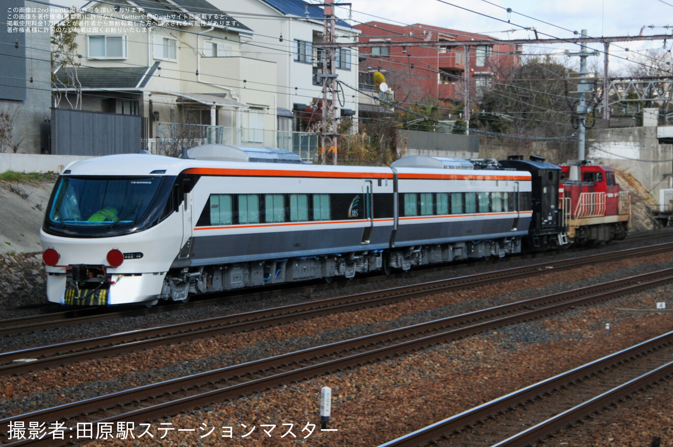 【JR海】新型車両385系2両甲種輸送の拡大写真