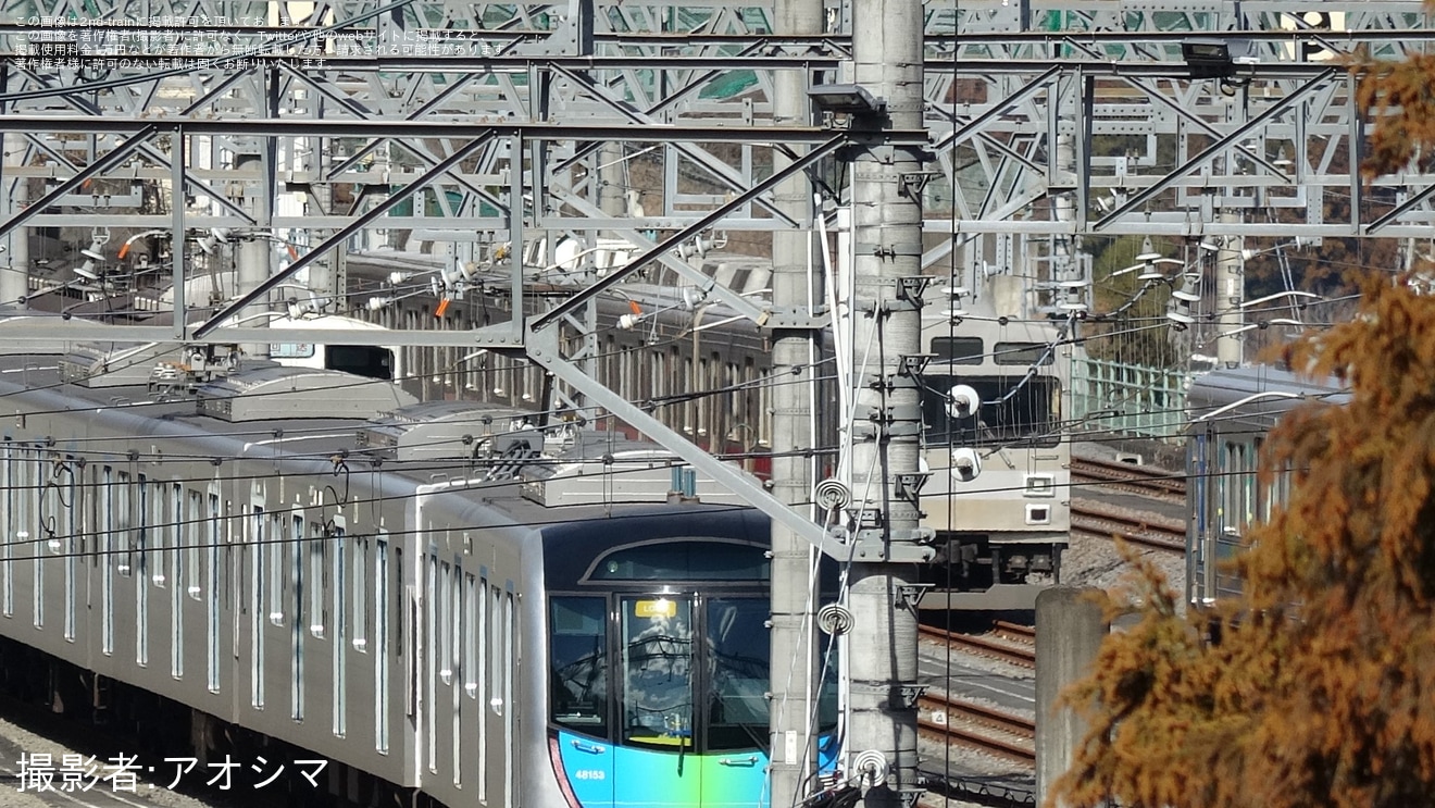 【西武】7000系7104F(元東急9000系9005F)武蔵丘車両検修場出場の拡大写真