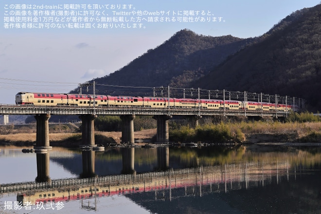 【JR西】寝台特急「サンライズ瀬戸・出雲」新大阪から回送を不明で撮影した写真