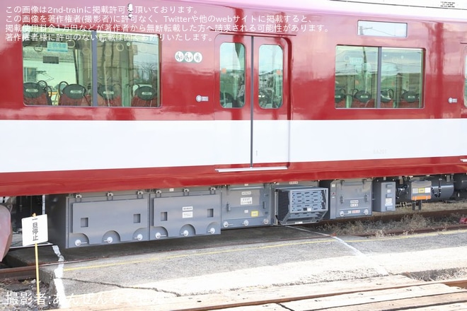 【近鉄】6A系の第1編成が近畿車輛から陸路で高安検修場へ搬入を不明で撮影した写真