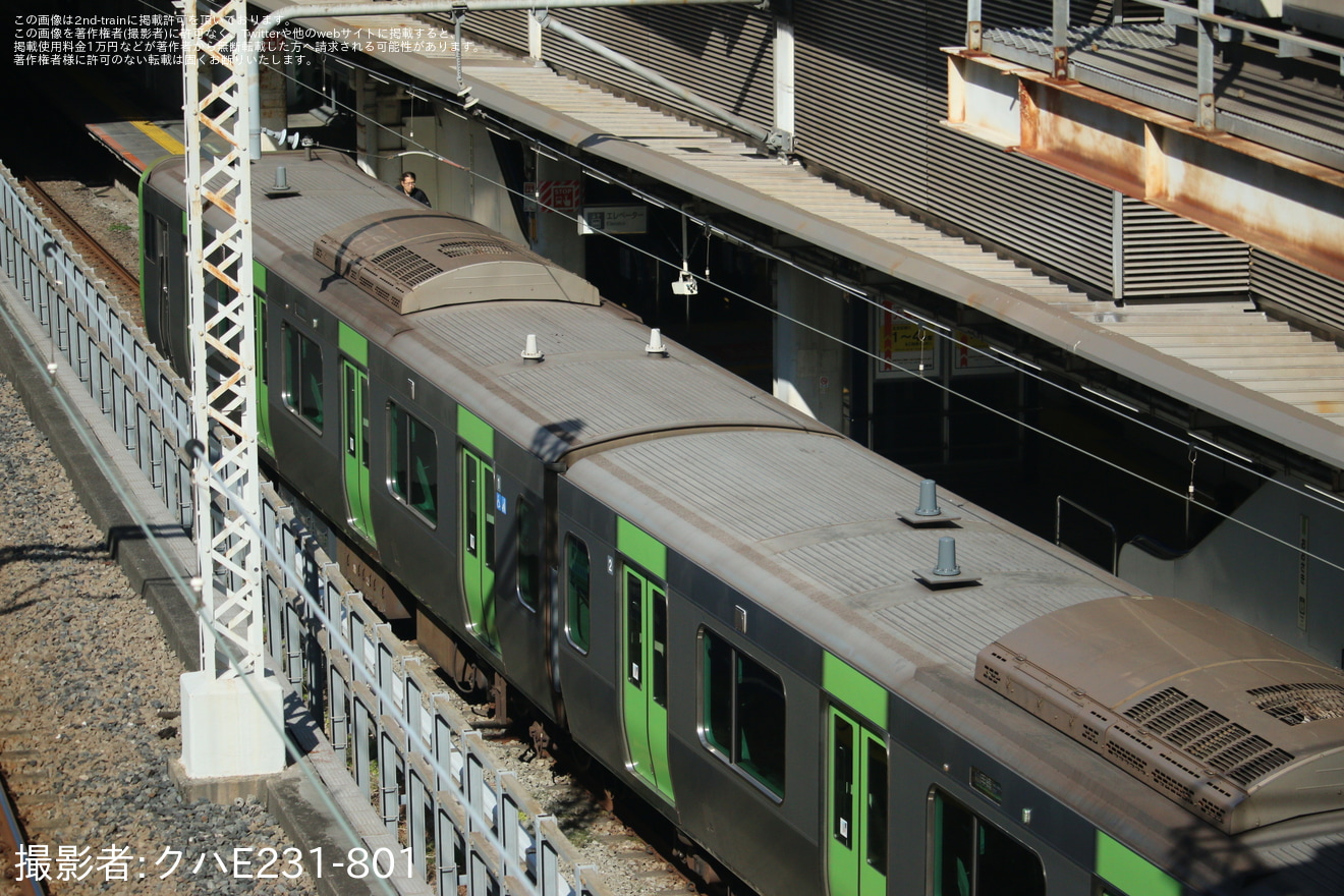 【JR東】E235系トウ43編成東京総合車両センターから出場(202601)の拡大写真