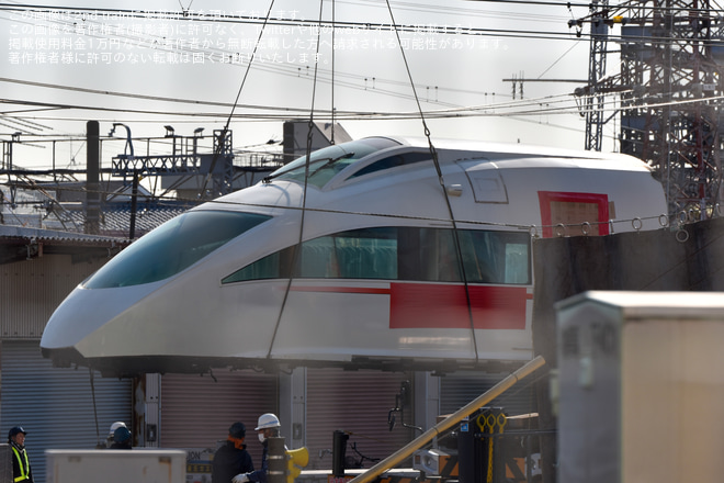 を大野総合車両所で撮影した写真