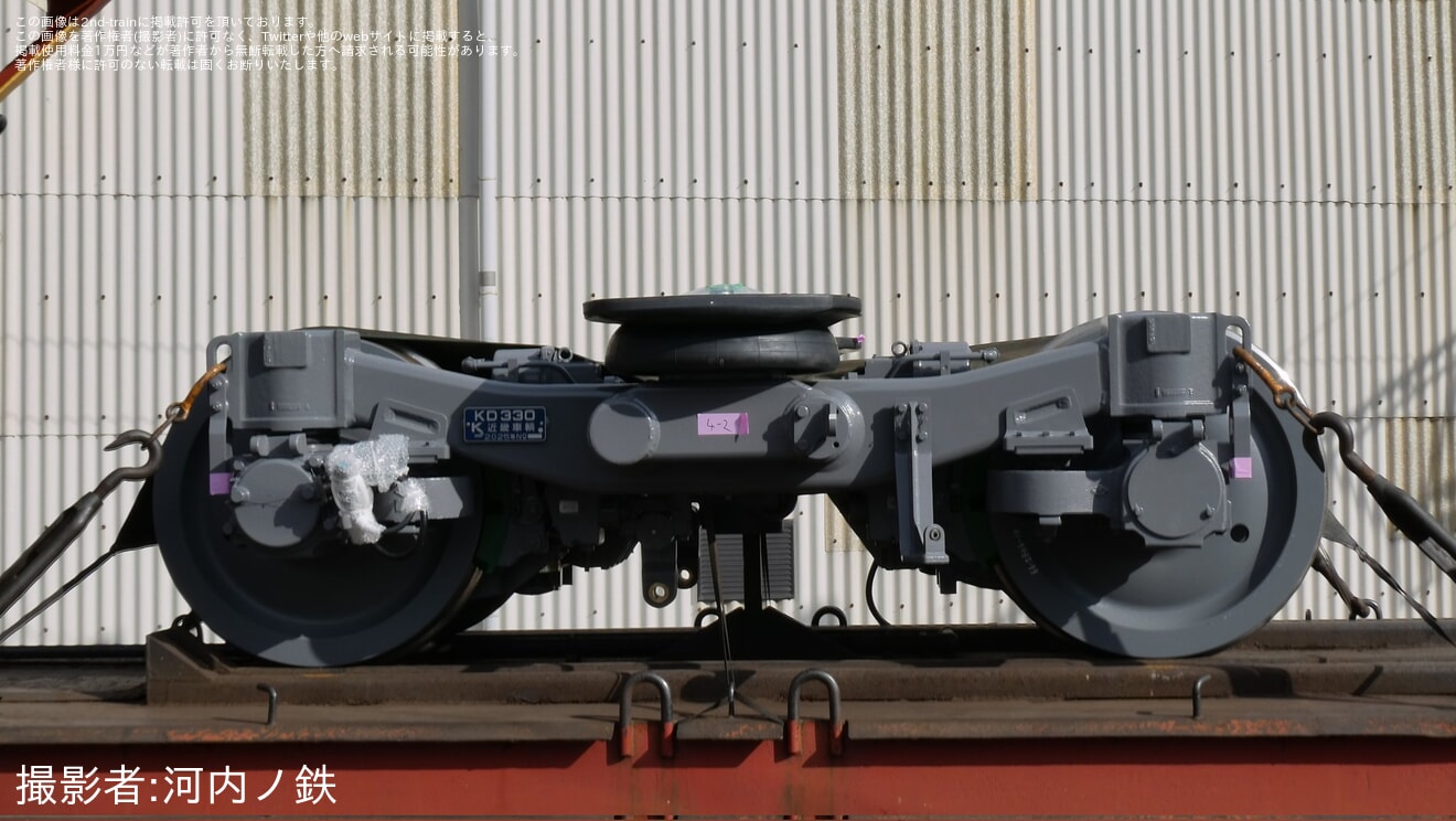 【近鉄】6A系の第1編成が近畿車輛から陸路で高安検修場へ搬入の拡大写真