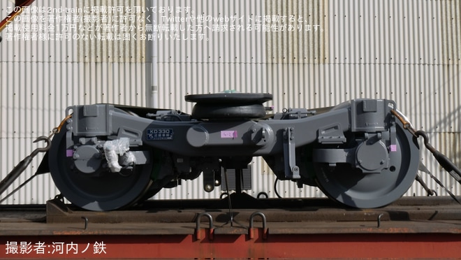 【近鉄】6A系の第1編成が近畿車輛から陸路で高安検修場へ搬入を不明で撮影した写真