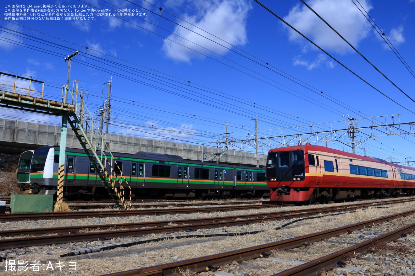 【JR東】小山車両センター「253系1000番代車両撮影会」開催の拡大写真