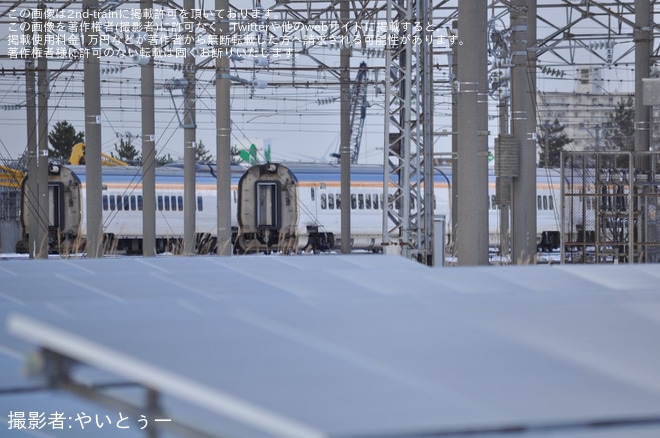 【JR東】E3系L68編成が新潟新幹線車両センターの解体線へ - 新潟新幹線車両センター付近にて撮影